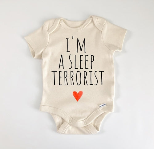 No Sleep - Baby Boy Girl Clothes Infant Bodysuit Funny Cute Newborn